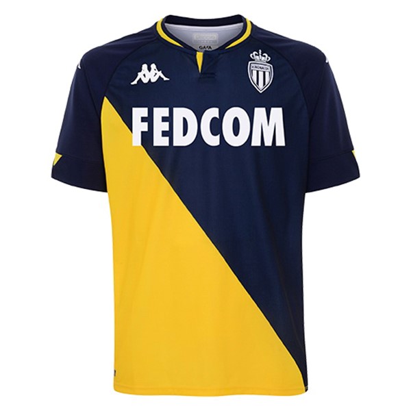 Tailandia Camiseta AS Monaco Segunda equipo 2020-21 Amarillo